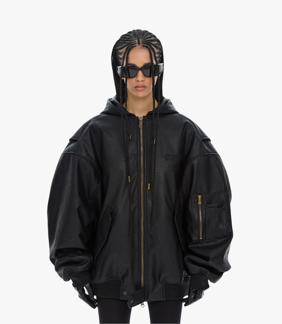 Бомбер OUT OF REACH OS Hooded OOR (Black)