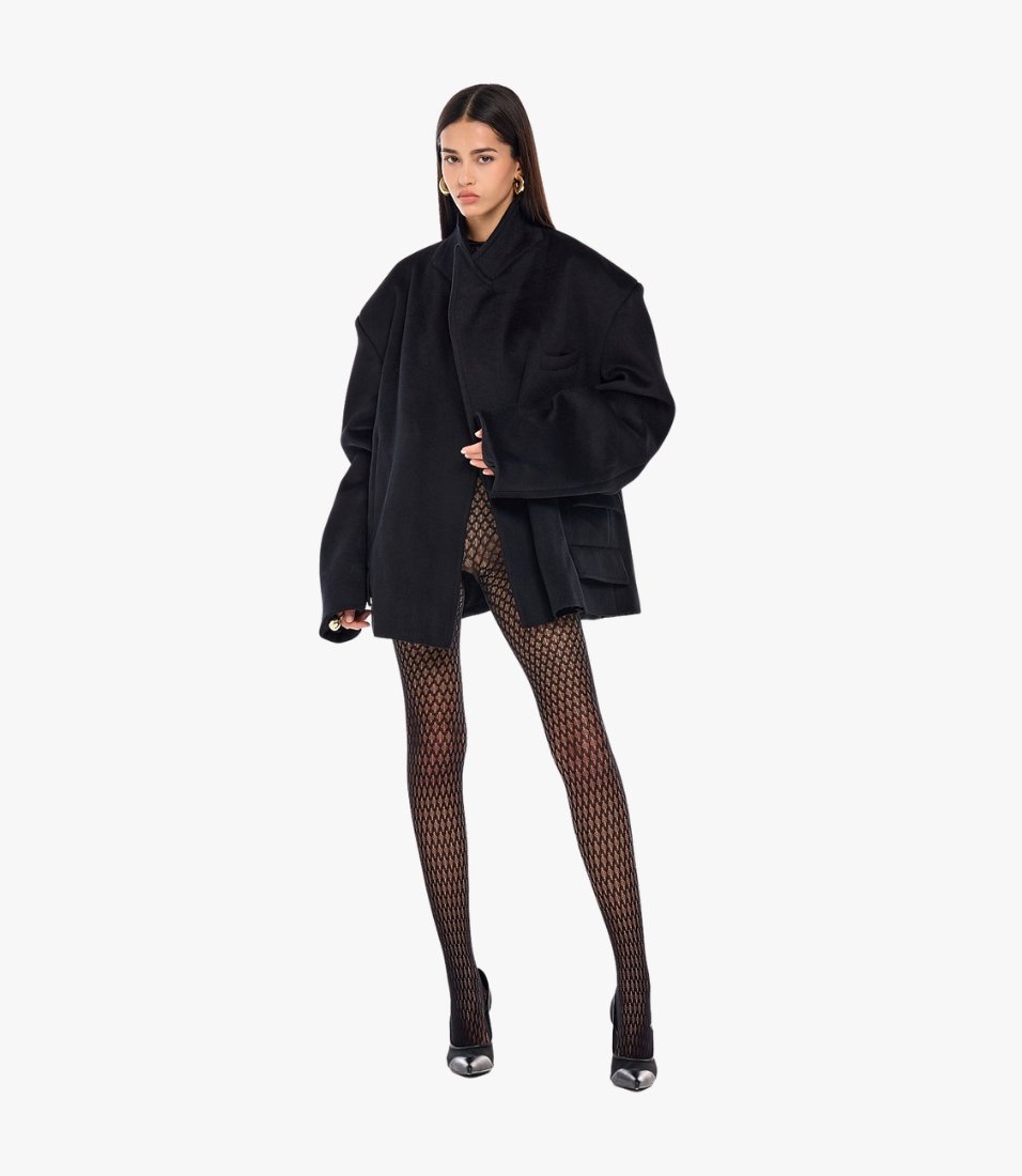 Пальто OUT OF REACH “Cut” (Black)4