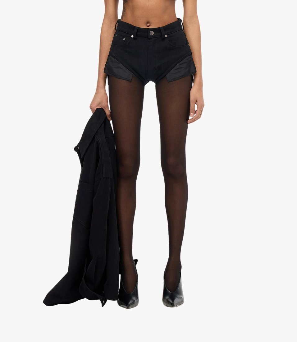 Шорты OUT OF REACH Shorts Jeans “Half” (Black)