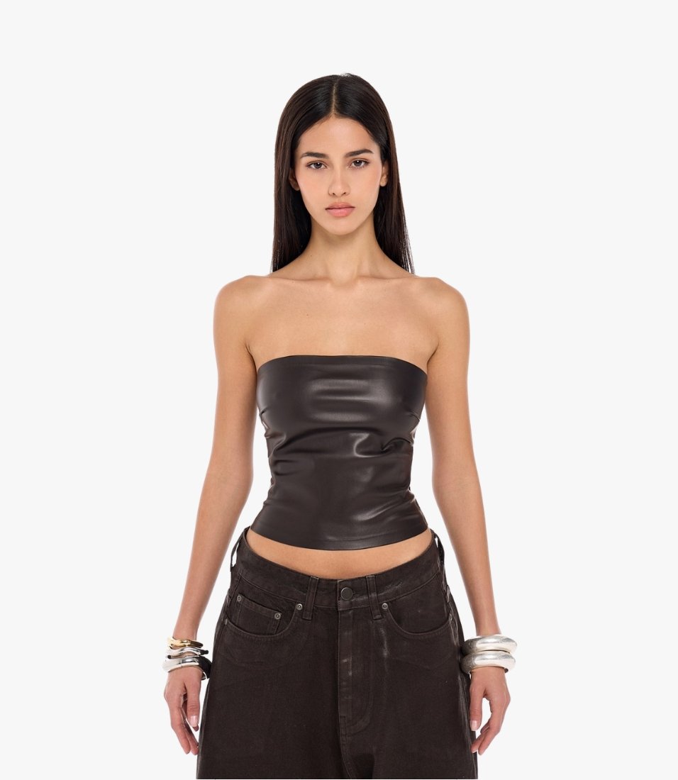 Топ OUT OF REACH Top Tight (Brown)