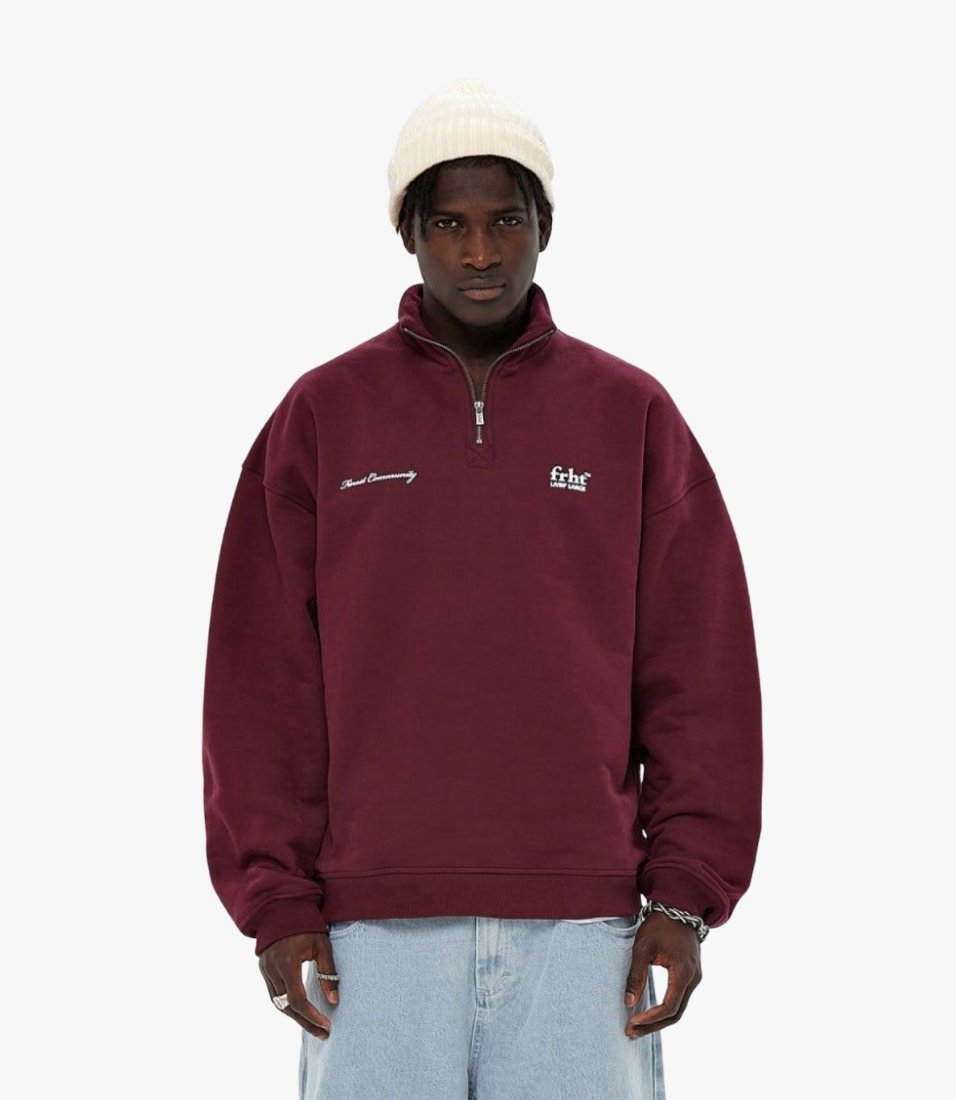 Свитшот FRHT Half-Zip (Ruby)