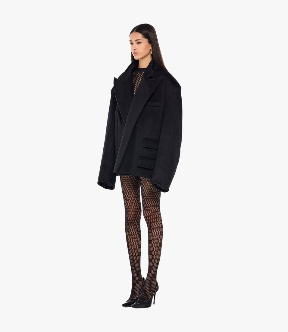 Пальто OUT OF REACH “Cut” (Black)3