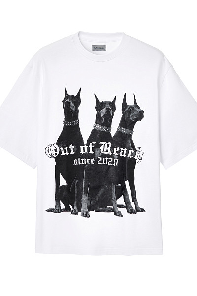 Футболка OUT OF REACH Dobermans (White)