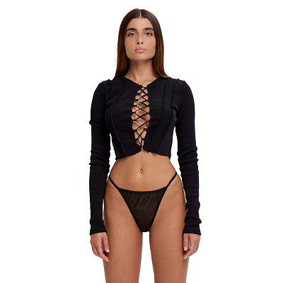 Топ OUT OF REACH Lace (Black)