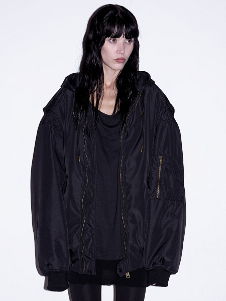 Бомбер OUT OF REACH OS Hooded OOR ll (Black)