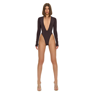 Боди OUT OF REACH Bodysuit “01” (Brown)