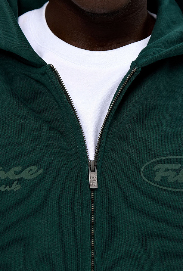 Худи FRHT Zip Race Club (Green)4