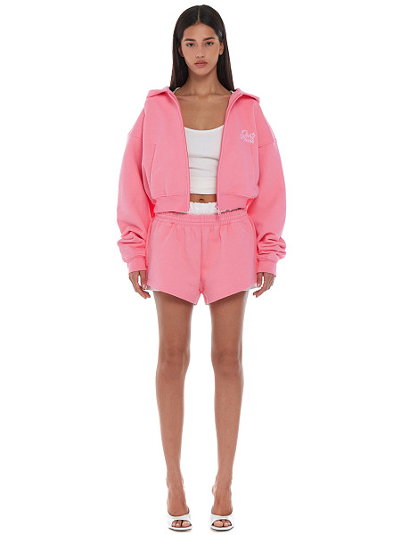 Худи ZIP OUT OF REACH “Cropped“ (Pink)
